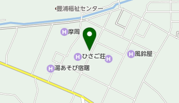ホテルひさご荘の地図画像