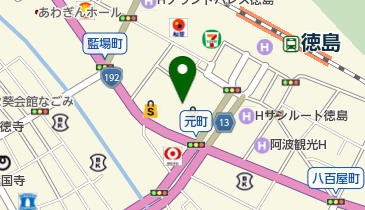 徳島東急reiホテル 徳島市 ホテル 770 04 の地図 アクセス 地点情報 Navitime