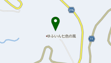 ゆふいん七色の風の地図画像