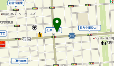 ローソン 石原四丁目店の地図画像