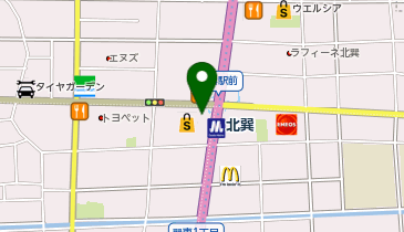 ローソン 巽中一丁目店の地図画像