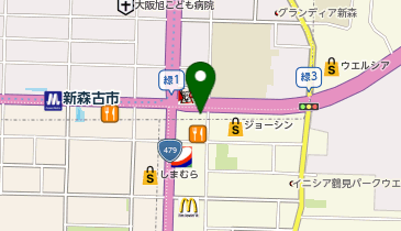 ローソン 内環緑一丁目店の地図画像