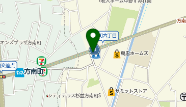 ローソン 中野南台五丁目店の地図画像
