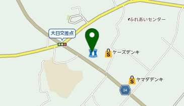 ローソン 鴨川大日店の地図画像