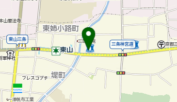 ローソン 東山三条店の地図画像