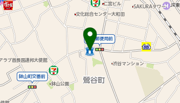 ローソン 渋谷鶯谷町店の地図画像