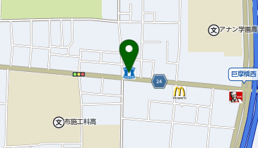 ローソン 東大阪若江西新町店の地図画像