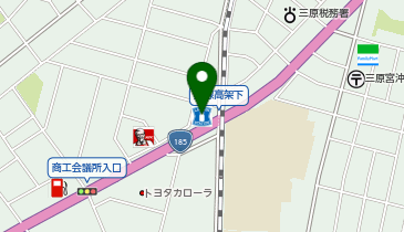 ローソン 三原皆実店の地図画像