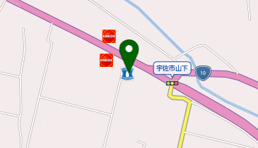 ローソン 宇佐バイパス店の地図画像