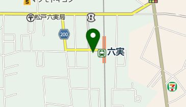 ローソン 松戸六実駅前店の地図画像