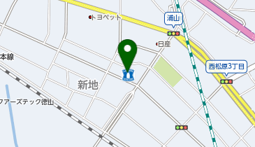 ローソン 周南新地店の地図画像