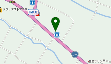 ローソン 玖珠長野店の地図画像