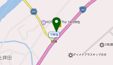 ローソン 宇佐下拝田店の地図画像