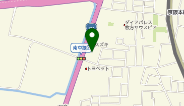 ローソン 枚方南中振二丁目店の地図画像