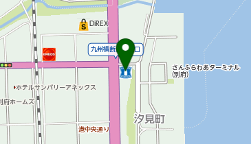 ローソン 別府観光港店の地図画像