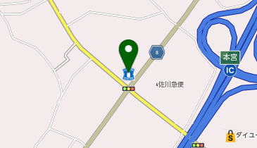 ローソン 本宮荒井店の地図画像