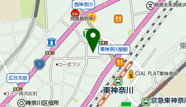 ローソン 東神奈川駅前店の地図画像
