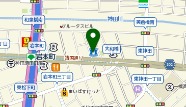 ローソン 岩本町三丁目店の地図画像