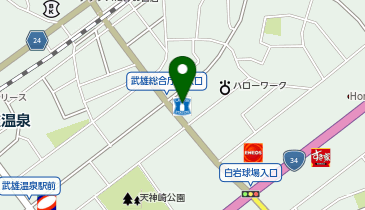 ローソン 武雄小楠店の地図画像