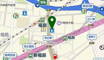 福島 阪神線 駅 周辺のコンビニ Navitime