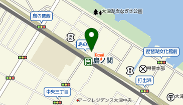 ローソン 大津島の関店の地図画像