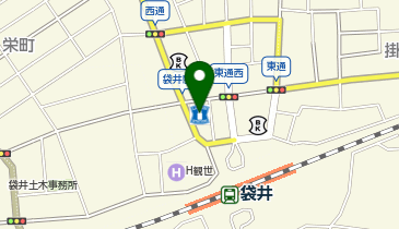 ローソン 袋井駅前通店の地図画像