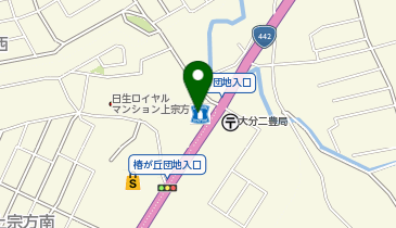 ローソン 大分上宗方店の地図画像