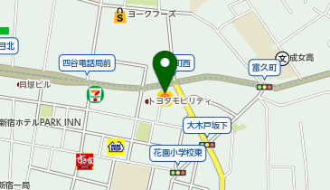 ローソン 新宿一丁目店の地図画像