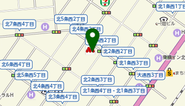 ローソン 北見銀座通店の地図画像