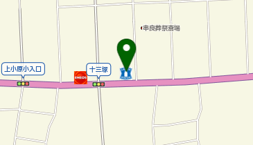 ローソン 串良十三塚店の地図画像