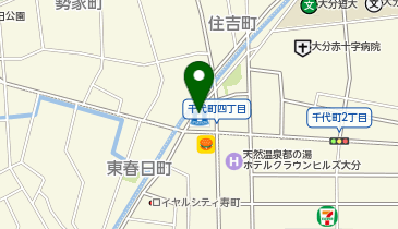 ローソン 大分千代町四丁目店の地図画像