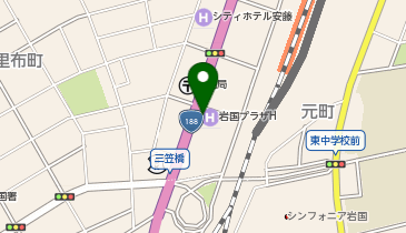 ローソン 岩国麻里布二丁目店の地図画像