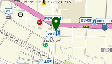 ローソン 大分顕徳町店の地図画像