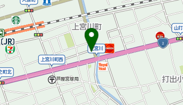 ローソン 宮川店の地図画像