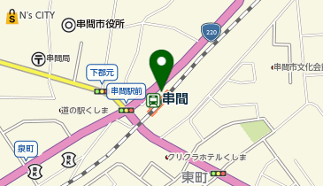 ローソン 串間駅前店の地図画像