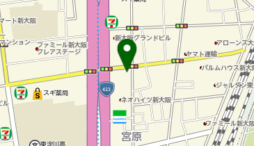 ローソン 宮原一丁目店の地図画像