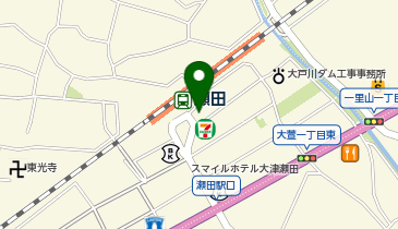 ローソン 瀬田駅前店の地図画像