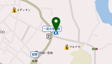 ローソン 一宮町郡家店の地図画像