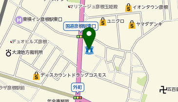 ローソン 彦根インター店の地図画像