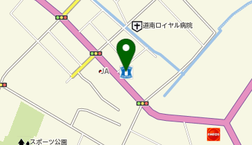 ローソン 北檜山店の地図画像