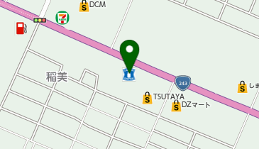 ローソン 美幌稲美店の地図画像