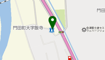 ローソン 会津門田工業団地町店の地図画像