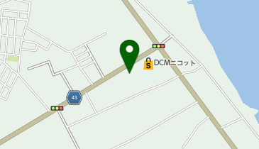 ローソン 鹿部町店の地図画像