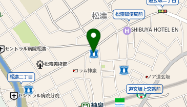ローソン 円山町店の地図画像