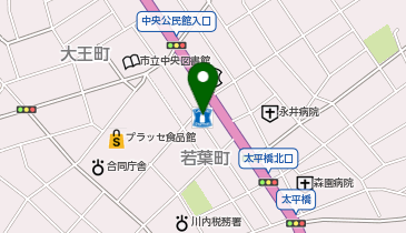 ローソン 川内大小路店の地図画像