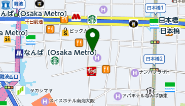 ローソン 千日前二丁目店の地図画像