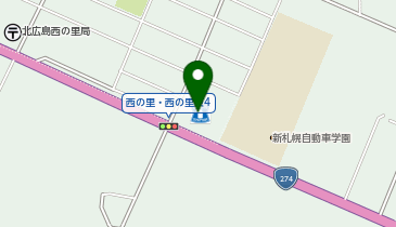 ローソン 北広島西の里店の地図画像