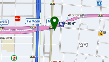 ローソン 松屋町駅前店の地図画像