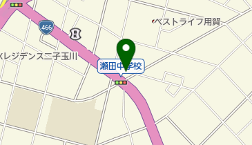 ローソン 瀬田店の地図画像