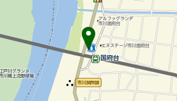 ローソン 国府台駅前店の地図画像